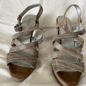 Kenneth Cole Reaction Peep Train Strappy Sandals